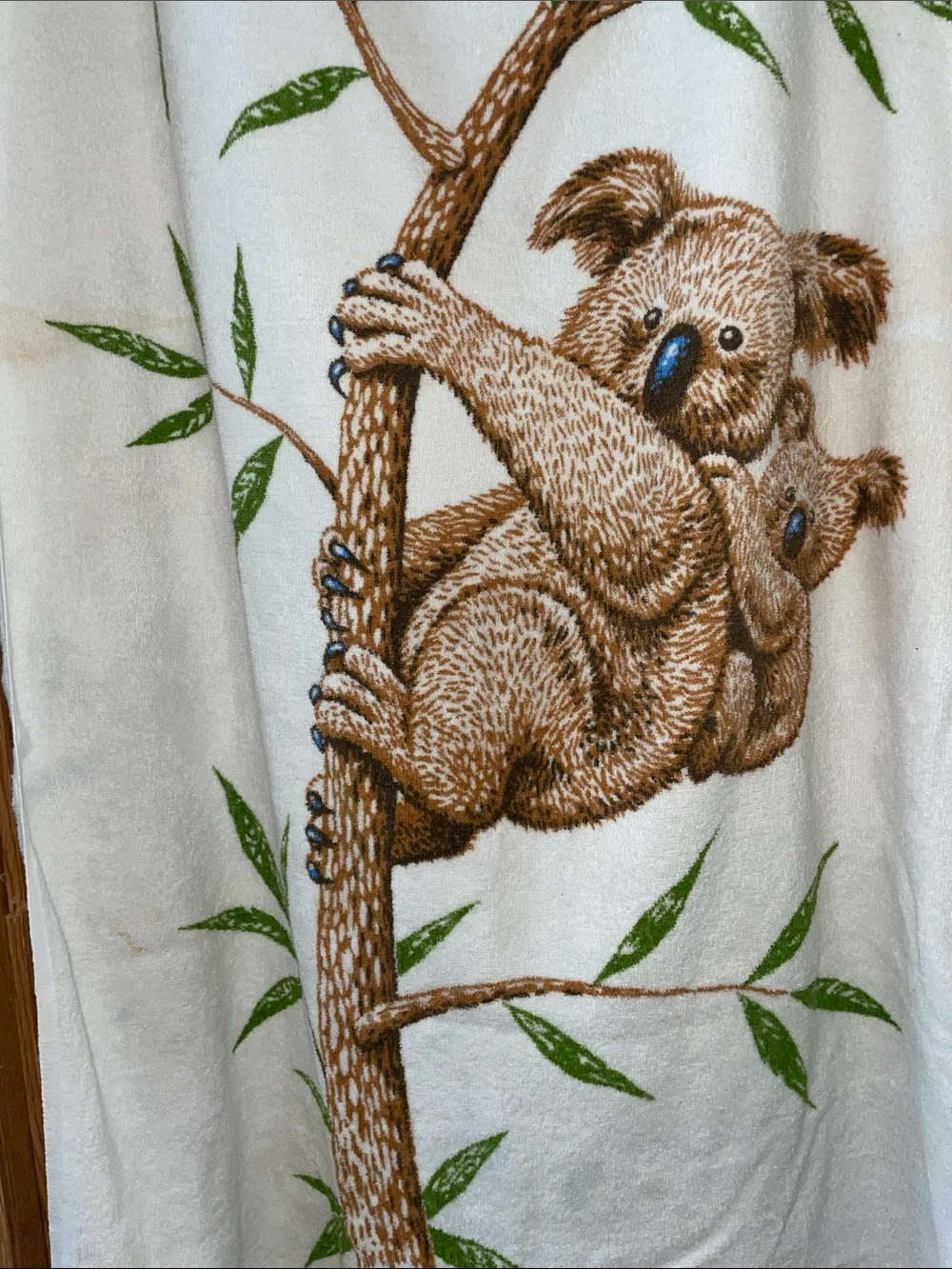 Vintage beach towel